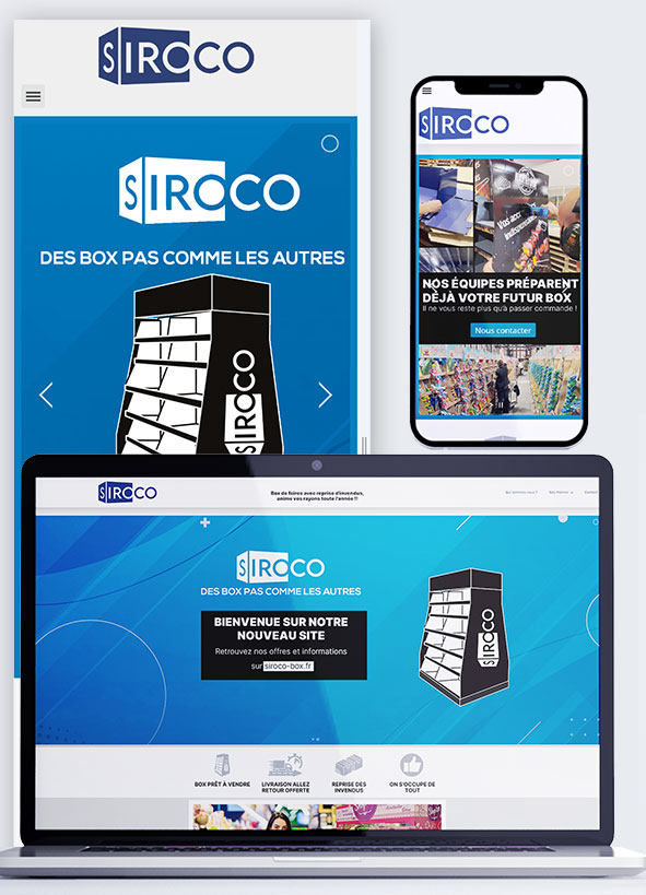 Site vitrine Siroco SAS